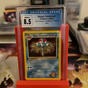 MISTY’S TENTACRUEL POKEMON 2000 GYM HEROES-1ST EDITION-10/132 Holo CGC 8.5