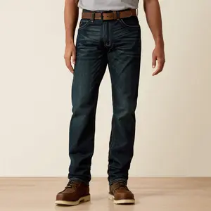 Ariat Work Rebar M4 Relaxed Straight - Cobalt