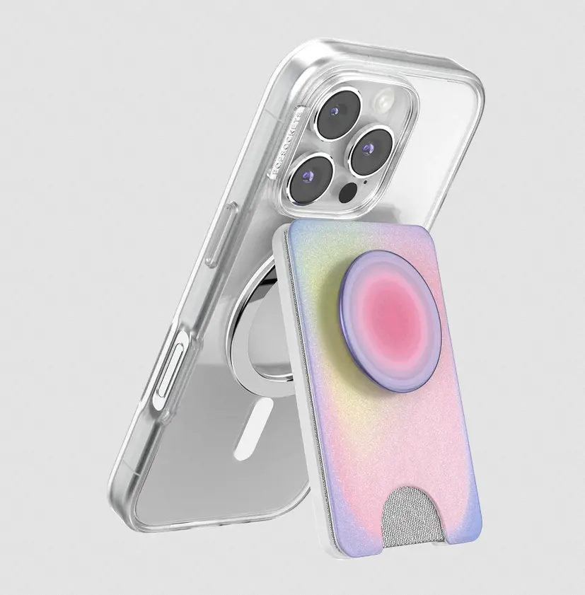 popsockets Aura  MagSafe Kick-Out PopWallet+ & Stand