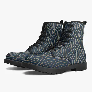 Custom Designed Boots for Men and Women Light Weight Trendy Vegan Leather Eco Conscious