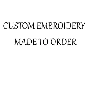 CUSTOM EMBROIDERY