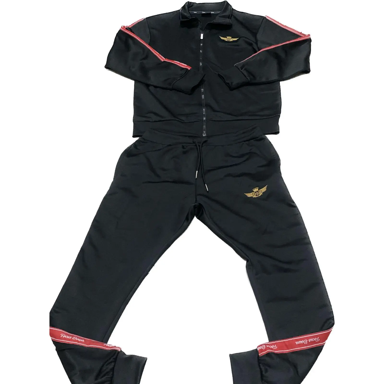 Focus Down Luxury Designer Spring Track Suits