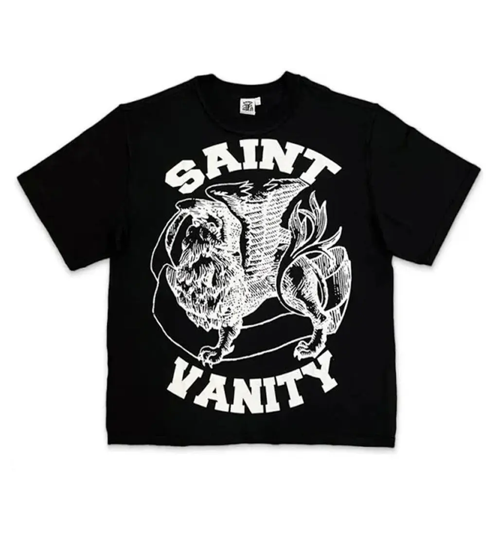 Saint Vanity Griffin Tee Black/White Saint Vanity Griffin Tee Black/White
