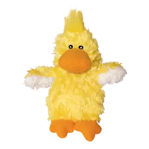 KONG Dr. Noyz Duck X-Small - Soft Plush Toy with Removable Squeaker for Quiet Play & Cuddle Time