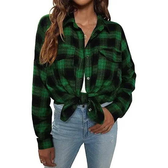 Green and Black Plaid