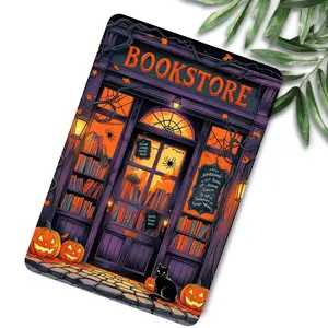 Trick or Treat Halloween Insert for Clear Case | Spooky Purple Orange Aesthetic | Bookish Accessories