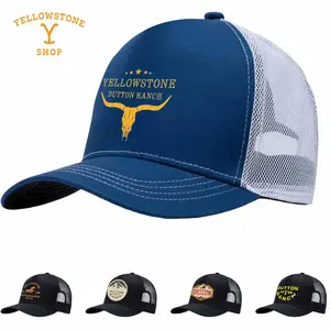 Yellowstone Dutton Ranch Logo  Stylish Baseball Cap Summer Comfortable Durable Adjustable Hat for Men Women and Teens for Sports and Casual Wear