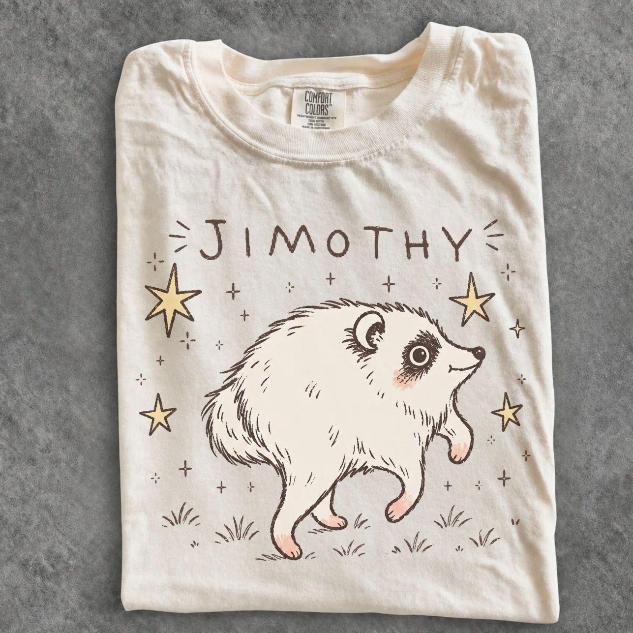 Jimothy Raccoon Viral Shirt, Short King Jimothy Tee. Cute Trash Panda Shirt, Famous Seattle Raccoon Shirt, Cute Baby Raccoon