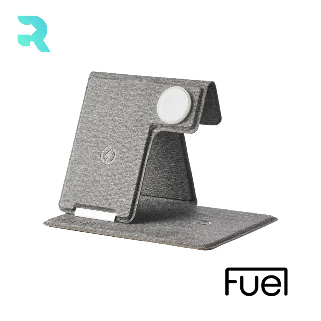 Fuel 3-in-1 Foldable Wireless Power Station FL048812 Gray (Like New)