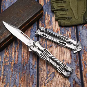Outdoor convenient portable folding knife, barbecue, camping, mountaineering, holiday gifts
