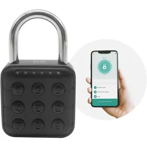 Hardware tools HIFAM High-Security 6 Digit Combination Padlock: IP67 Rated, Corrosion-Resistant Zinc Alloy, Anti-Corrosion, for Gym/School/Travel, Privacy Safe, Supports