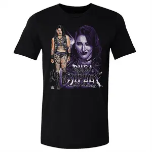 Men’s Rhea Ripley Vintage Graphic T-Shirt Black Wrestling Fan Tee, Gothic Eras Style Streetwear, Brutality Aesthetic Shirt, Gift for Wrestling Lover or WWE Fan
