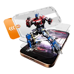 TRANSFORMERS Shatter-resistant Tempered Glass Screen Protector (Compatible with iPhone 17 Pro Max/16 Pro Max/15 Pro Max) Privacy Screen Protector, Ultra-Durable, Full Coverage, 2-Pack