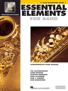 Essential Elements for Band - Eb Alto Saxophone Book 1 with Eei (Book/Media on the internet) -- Hal Leonard Corp - Paperback