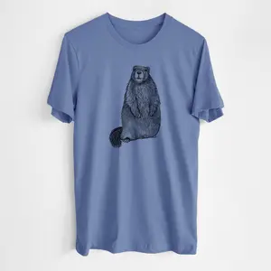 Yellow-bellied Marmot - Marmota flaviventris - Lightweight 100% Cotton Unisex Crewneck