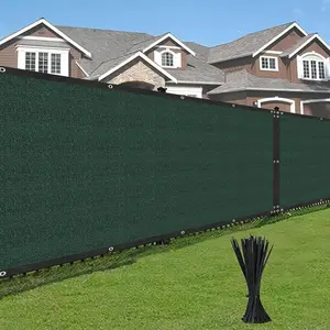 Privacy Protective Fence, 1pc Dust and Noise Reduction Mesh Shade Cloth, Outdoor Sunshade for Garden and Pool Fencing, Balcony Privacy Screen