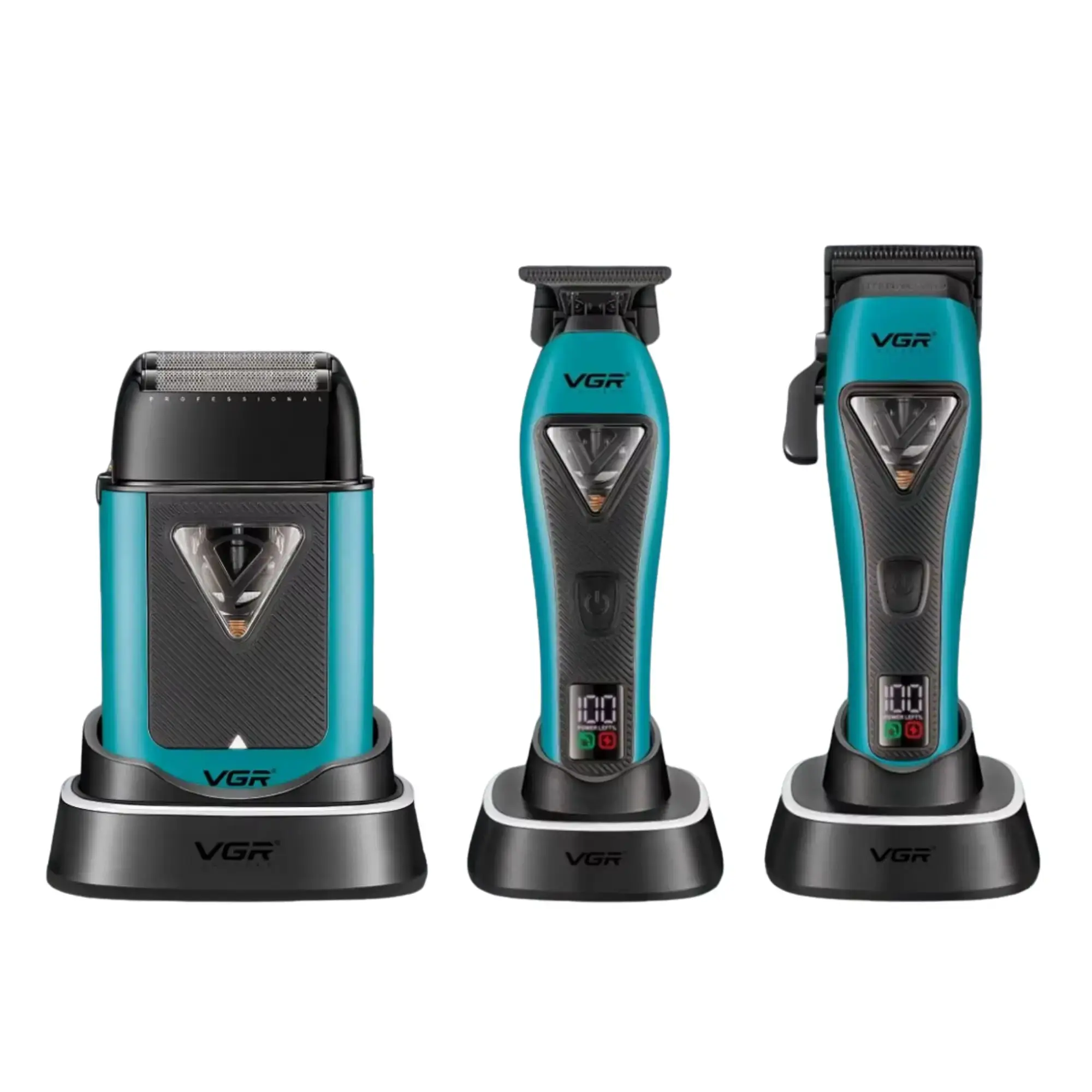 VGR Professional 3-in-1 Hair Clipper, Trimmer & Shaver Barber Combo #V-035S3