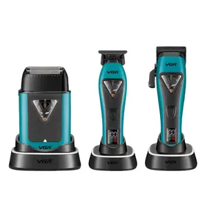 VGR V-035 S3 Clipper, Trimmer & Shaver Barber Combo