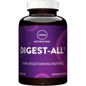 MRM Nutrition Digest-All Digestive Enzyme Capsules –  with Herbal Blend | Supports Digestion & Nutrient Absorption | Vegan | 100 Capsules