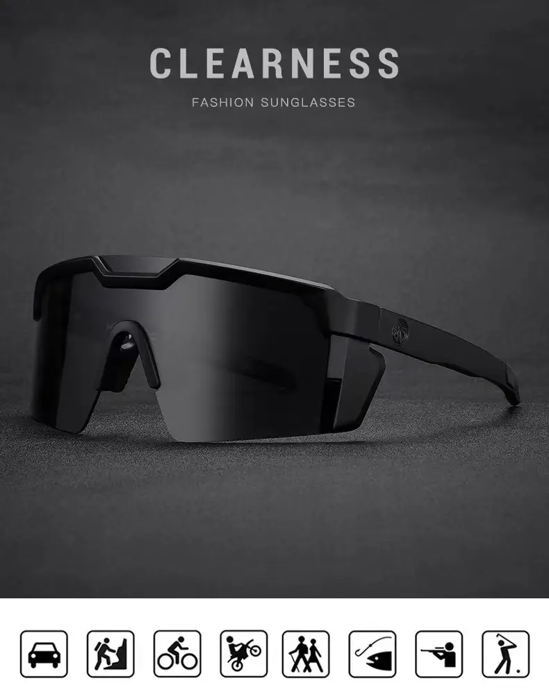 Heatwaves-Visual Future Tech Z87+ Polarized Safety glasses for Men and Sunglasses for Women, Aviator Ultra Black Eyewear PERFORMANCE RAYTH SUNGLASSES: