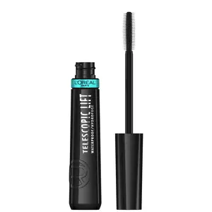 L'Oreal Paris Telescopic Lift Waterproof Makeup Mascara, 36HR Wear, Black, 0.33 fl oz L'Oreal Paris Telescopic Lift Waterproof Makeup Mascara, 36HR Wear, Black, 0.33 fl oz