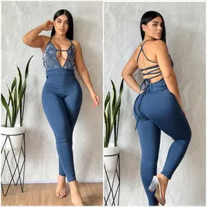Jumpsuit Colombiano esco azul