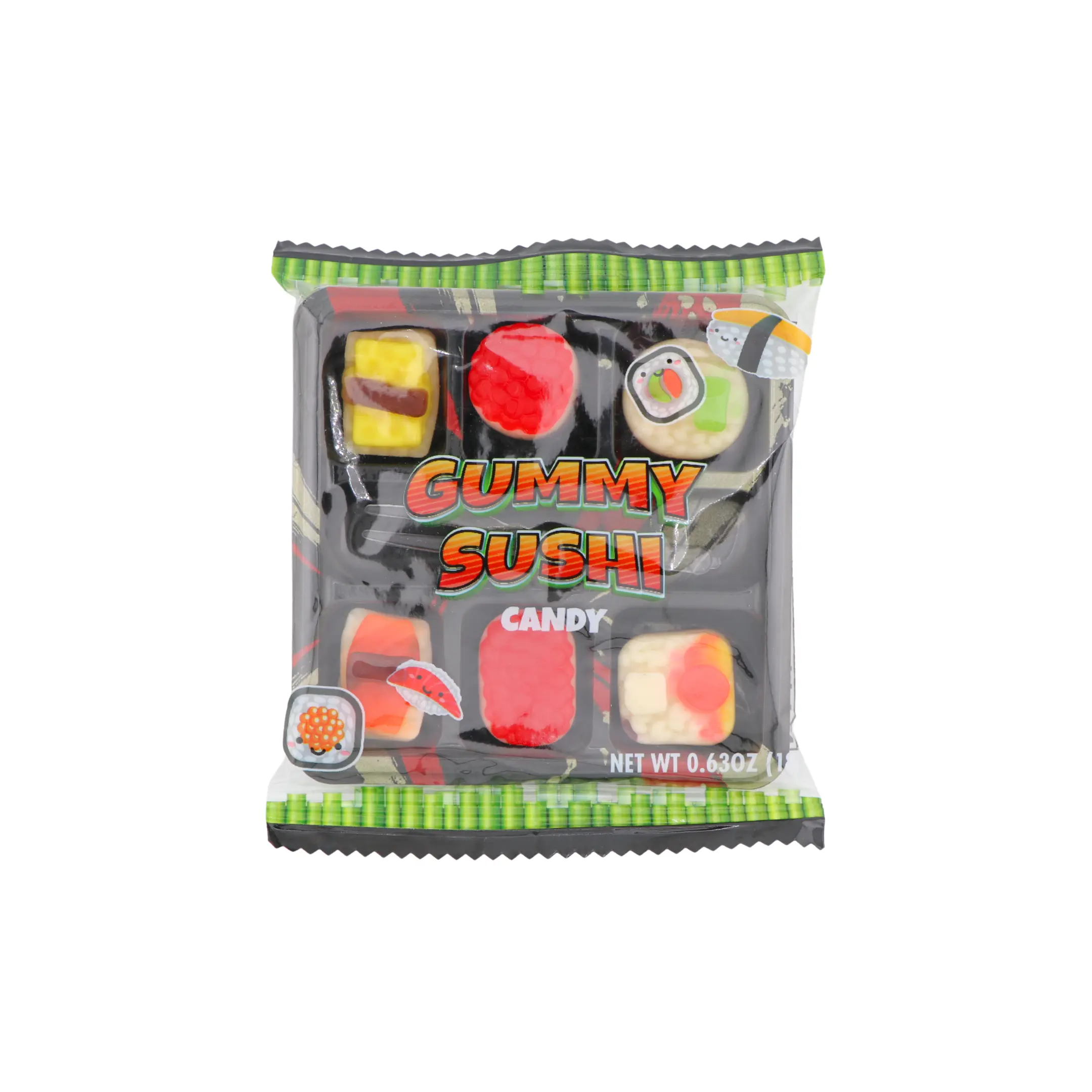 Mini Gummy Sushi Candy | Sushi Shaped Fruit Gummies