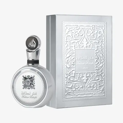 Lattafa Fakhar Platin EDP 100ML Pork-Free Men's Aromatic Woody Fragrance - Bold Confident Scent, Scented Fragrance Cologne, Smoky Scent Cologne with Zesty Top Notes, Command Vibe