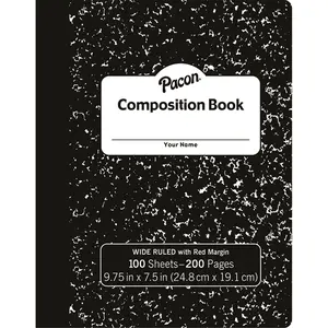 212 MAIN Hardcover Composition Notebook - 100 Sheets, Hardcover Pad, Cat Toy Office Stationery Accessory, Hardcover Notebooks