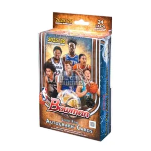 Bowman 2025/26 Basketball Hanger Box - 24 Cards - Look for Autograph Cards - Steel City Collectibles