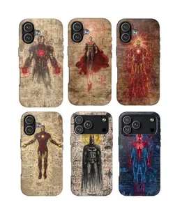 Superhero Aesthetic Phone Case, Rise of Power, Legendary Energy, Built for Those Who Dare to Stand Out Cover for IPhone 17, 16, 15, 14, 13, 12, 11 & Samsung S21 S22 S23 S24 S25