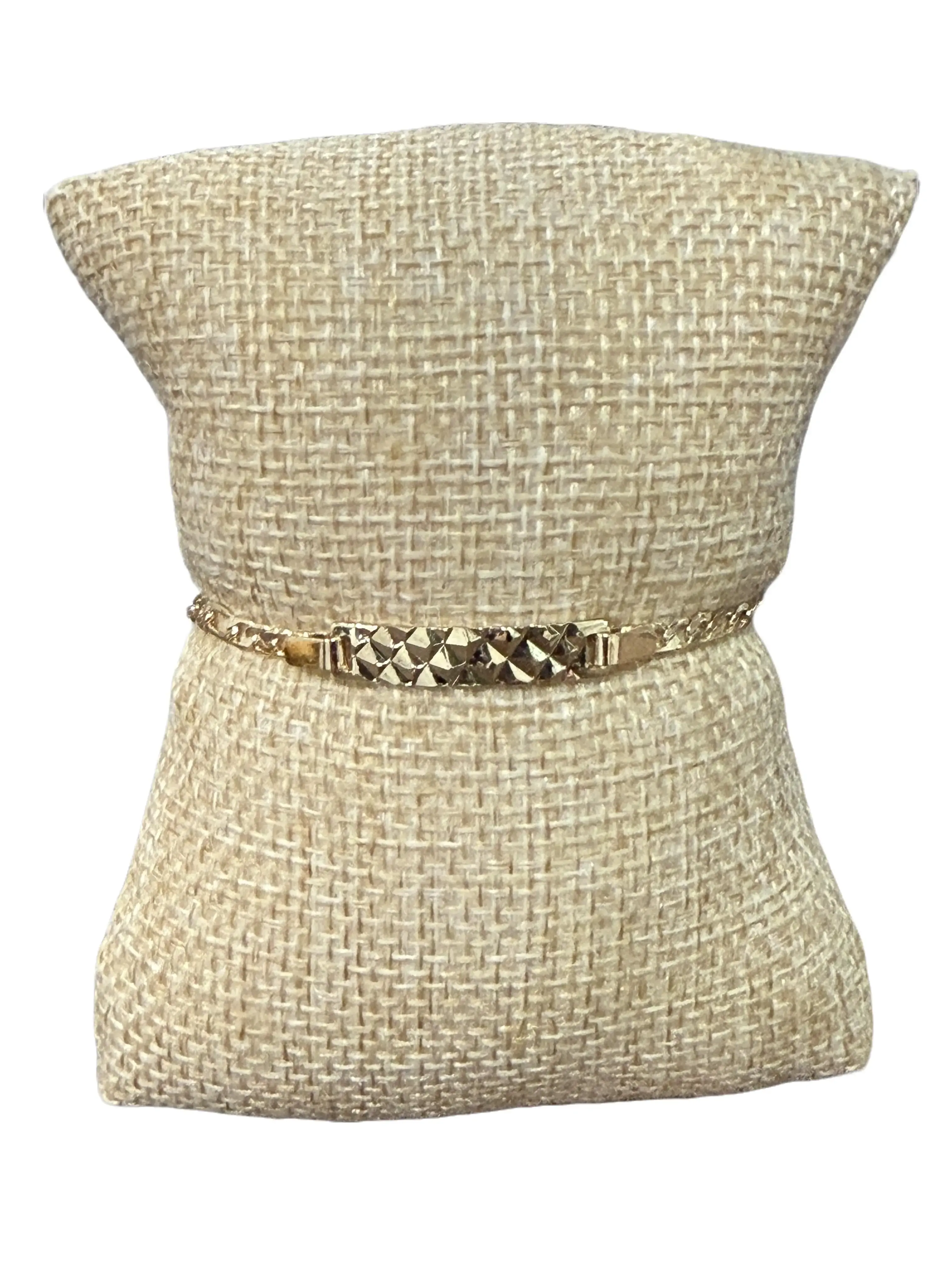 Mini Diamond-Cut Bracelet (6 inches)