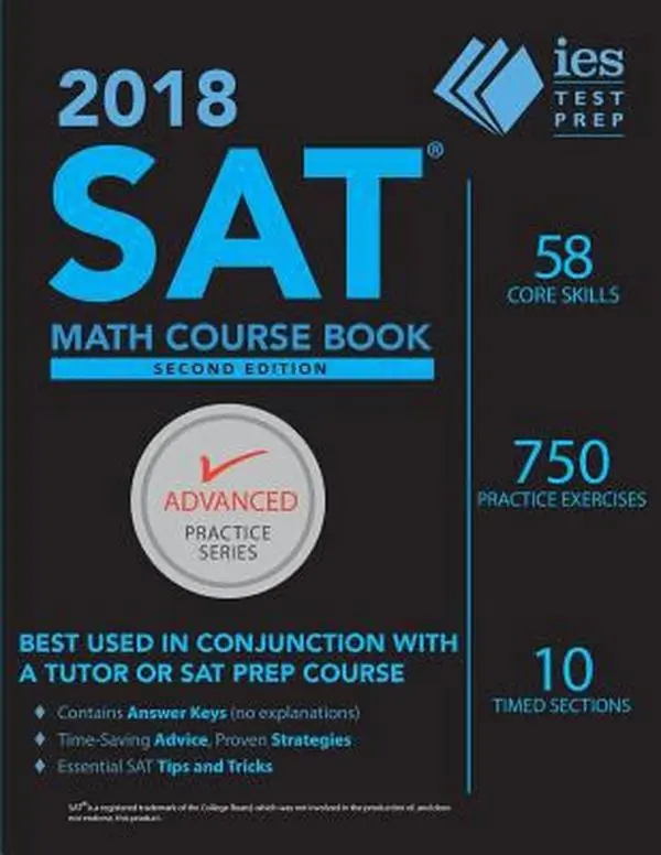 USED-2018 SAT Math Course Book by Astuni, Arianna (Paperback)