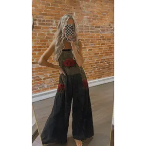 Wallflower Patchwork Overalls