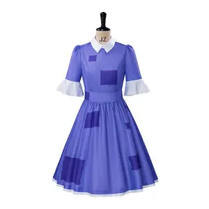 Cartoon Amazing Ragatha Digital Circus Cosplay Costume For Adult Women Girls Dresses Headband Outfits Halloween Carnival cos