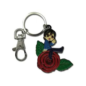 Ouran High School Host Club - SD Haruhi Fujioka Metal Keychain