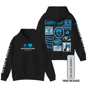 Lights Out Book Stamps Sweatshirt, Masked Man Book Reading Shirt, Navessa Allen Book Merch, Christmas Gifts for Dark Romance Readers