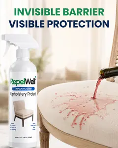 Upholstery Protect Stain & Water Repellent Spray Eco-Friendly, Pet-Safe Spray Keeps Your Fabric, Leather & Suede Upholstery Looking Like New