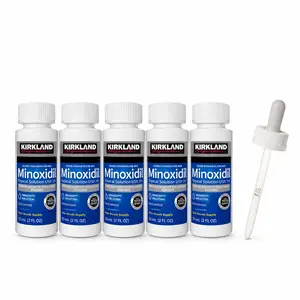 Advanced Men’s Hair Regrowth System – Kirkland 5% Minoxidil (5-Month Supply) with Dropper