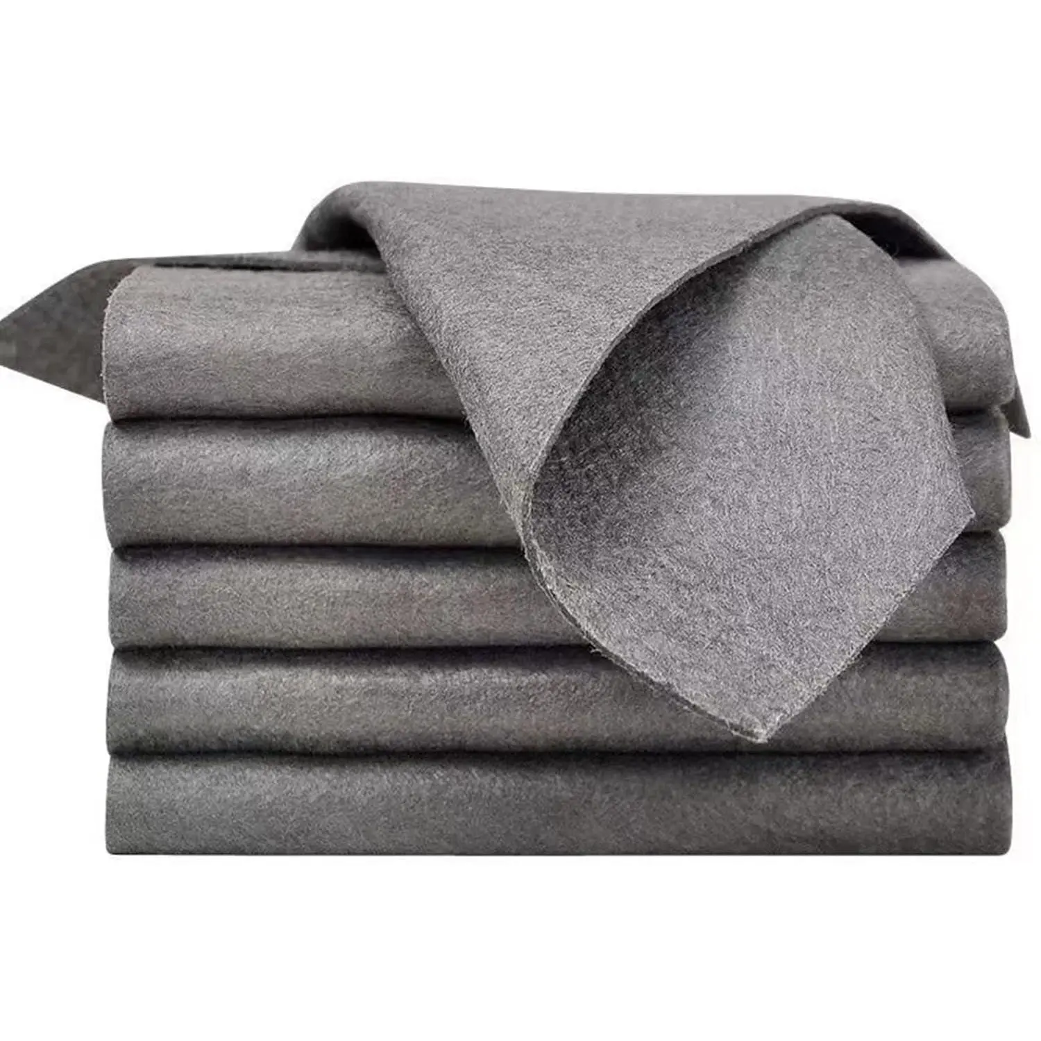 5pcs Genie Cloth Magic Cloth,Genie Magic Cleaning Cloth,Lint Free MicrofiberCleaning Cloths for Glass, Window, Kitchen,Stainless Steel,Cars & Screens,Reusable