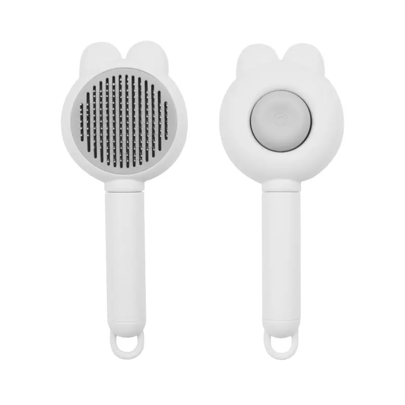 Pet Hair Removal Comb-only white