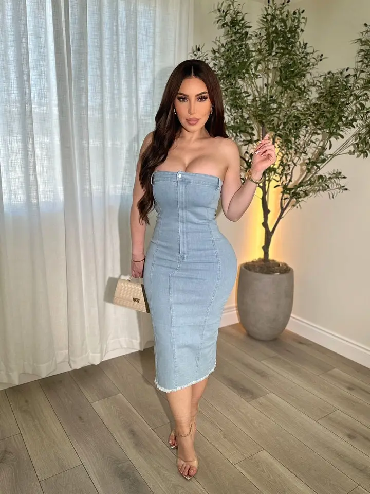 Sophie Light Denim Dress