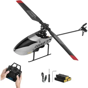 Father's Day Gift Christmas present RC Helicopter, 2.4GHz Single Propeller Remote Control Helicopter with Gyro, 4-Channel RC Airplane for Beginner, 39 Min Flight Time, One-Key Takeoff/Landing, Toys for Kids Ages 8 and up