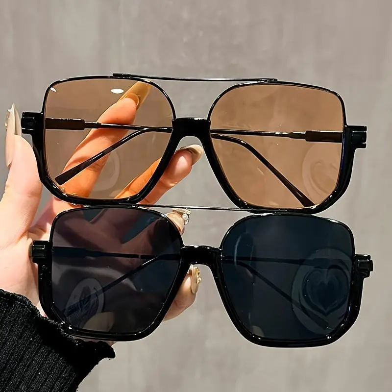 Fashion Glasses Casual Glasses Bare Face Versatile Internet Celebrity Street Photography Glasses