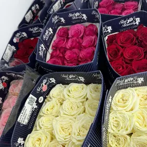 Box of Roses - Assorted Colors, Fresh Flowers
