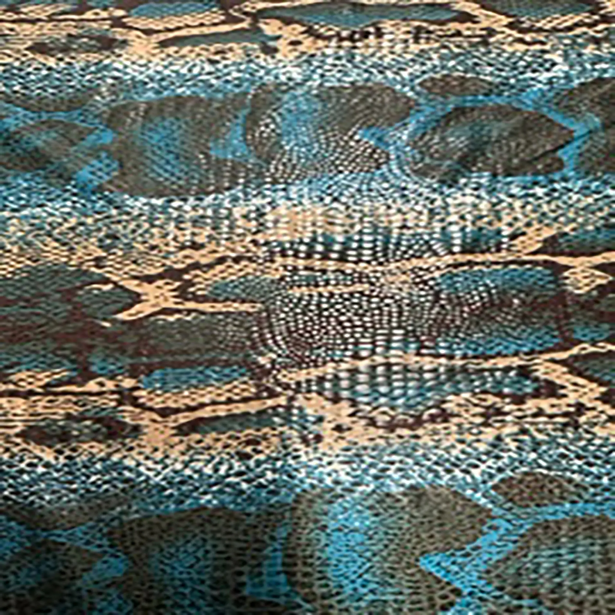 Brazilian Snake Print Polyester-Spandex Stretch Fabric by the Yd - 2-Way Custom Designer Flex, Fashion-Forward for Cosplay Costumes | Spandex Palace