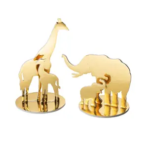 Chic Sophisticated Safari Iridescent Centerpiece Set - 2 Pc. for Jungle Themes