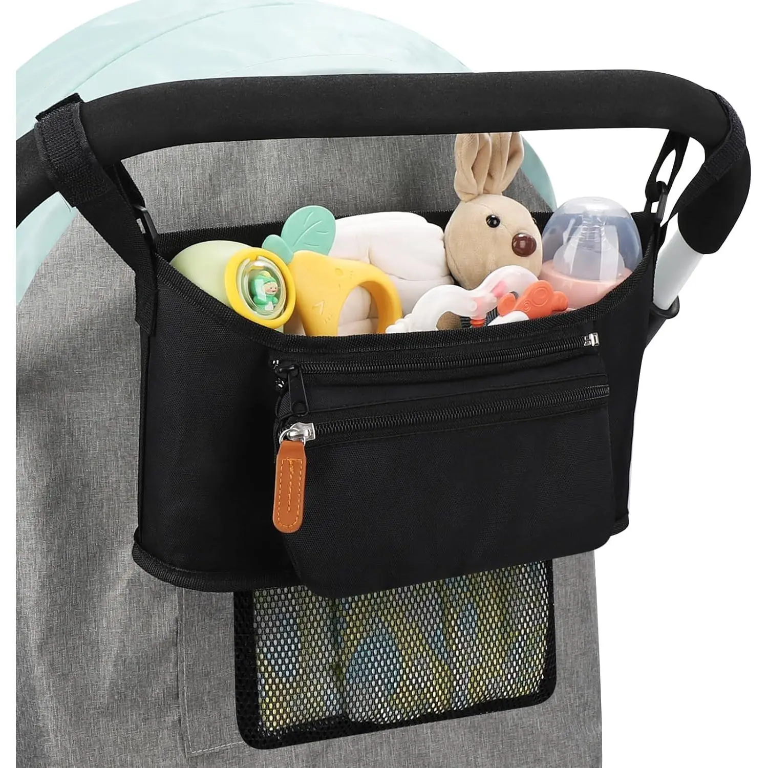 Black-with Diaper Pocket