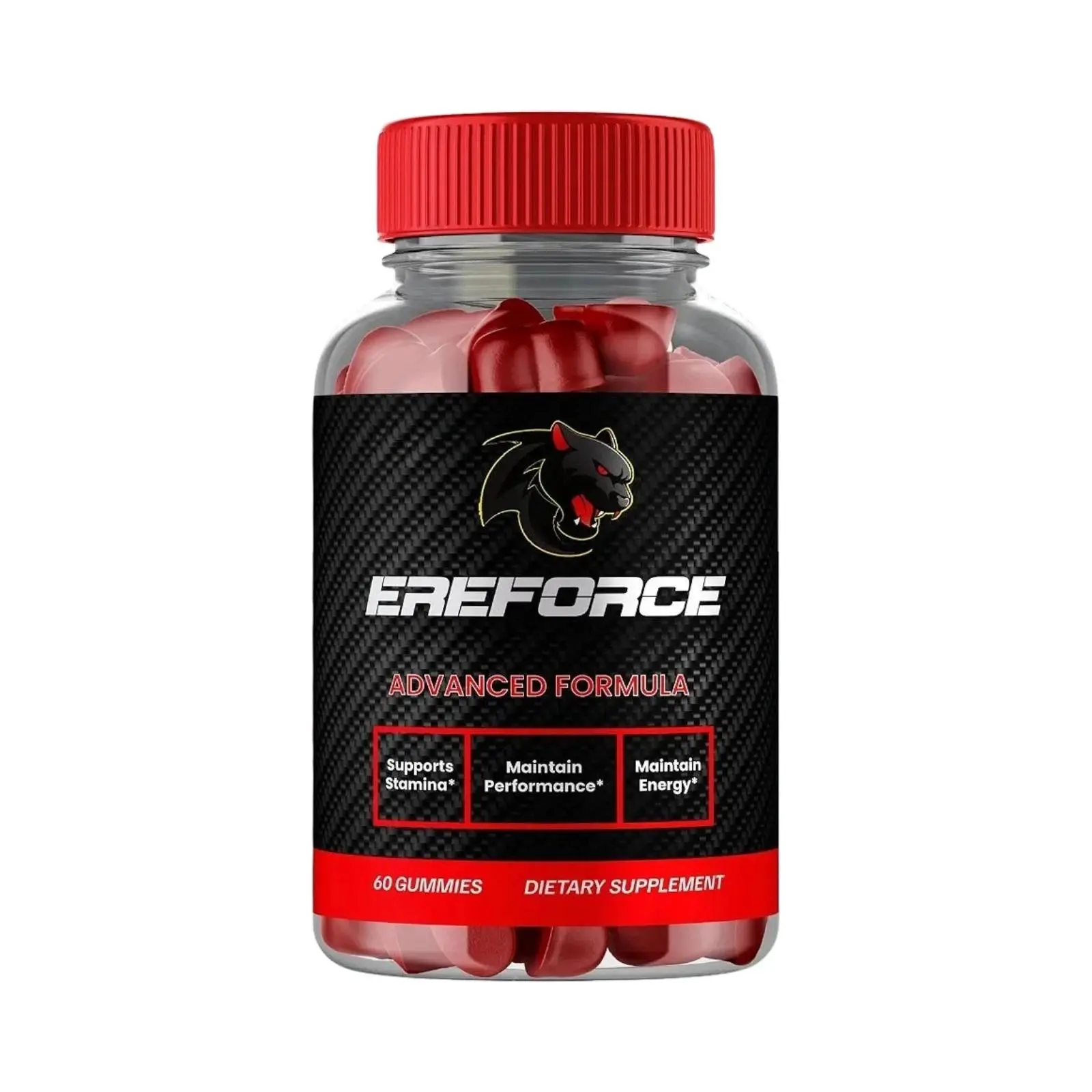 Ereforce Male Gummies Ere Force Performance Gummies for Men 60 Gummies