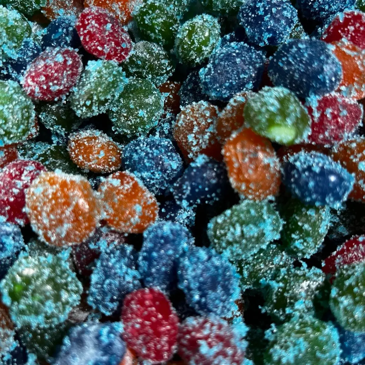 SOUR Blue RAZ Gummy Candy 2 pound